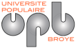 Logo Université populaire Broye